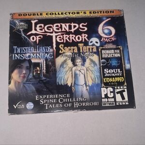 Legends of Terror 6 Pack PC Game - Black